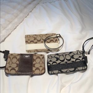Coach Wristlets